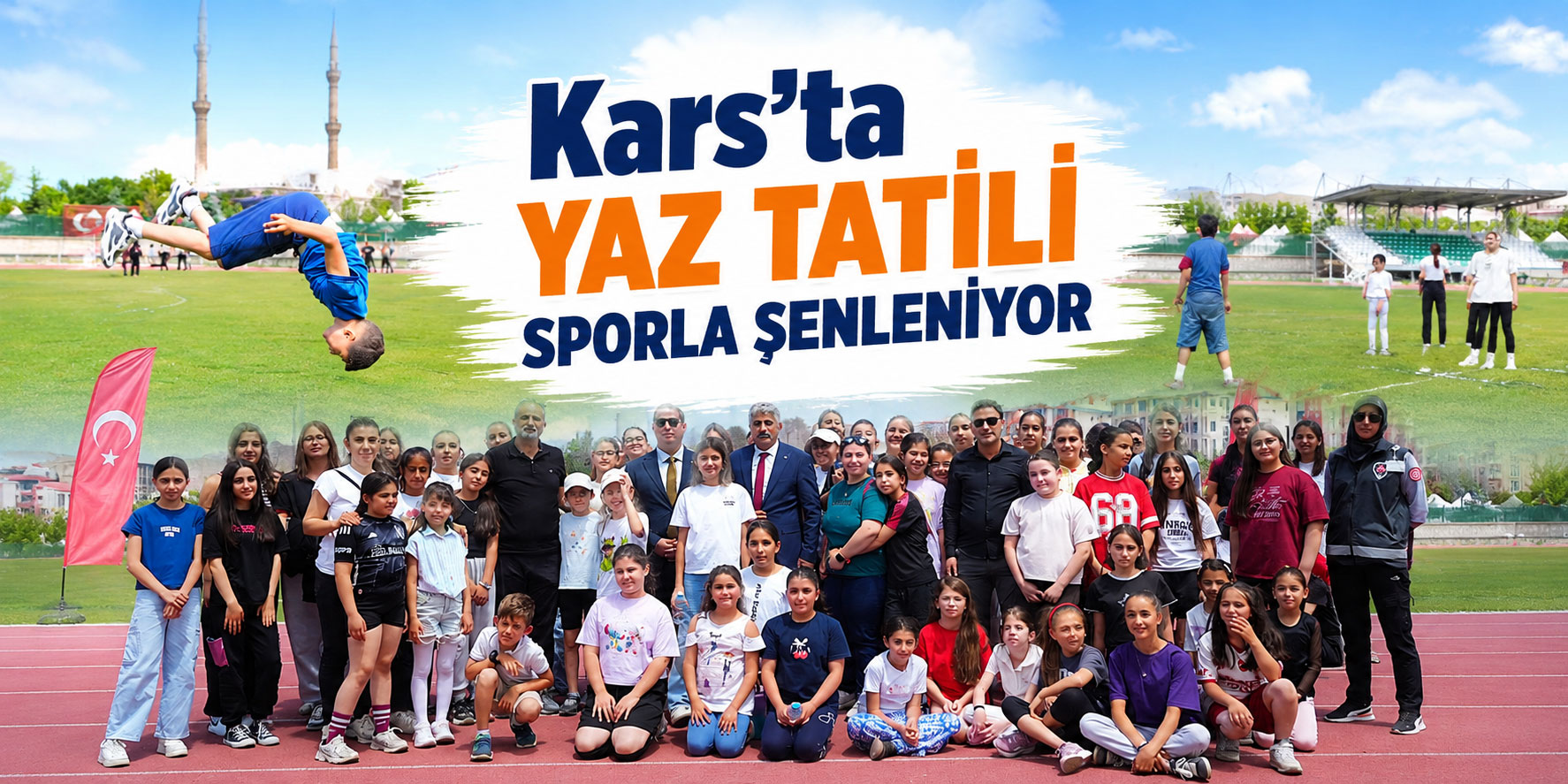 Kars'ta Yaz Tatili Sporla Şenleniyor: GSB Spor Okulları Kapılarını Açtı!