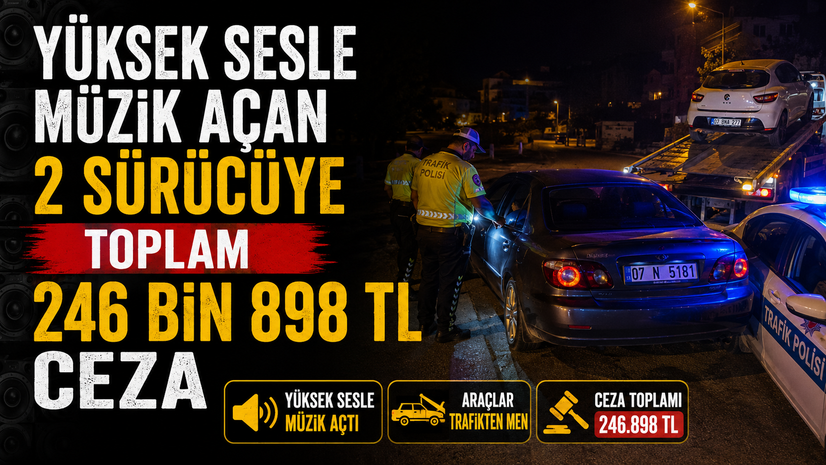 Geceyi Rahatsız Eden Müziğin Bedeli Ağır Oldu
