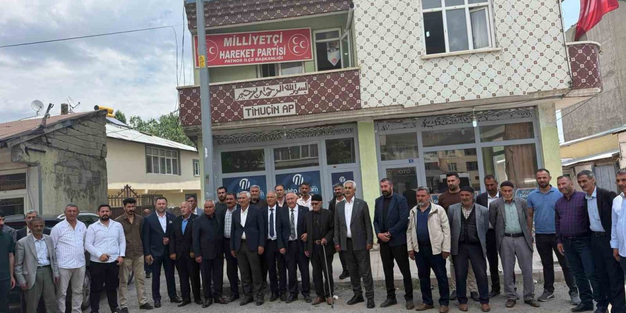 Şahin Yaman, MHP Patnos İlçe Başkanı Seçildi