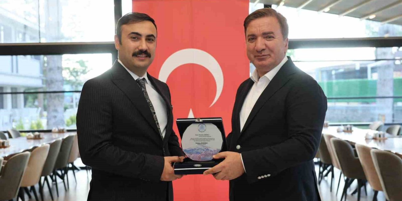 Erzincan Cumhuriyet Başsavcısı Değerli için veda programı düzenlendi