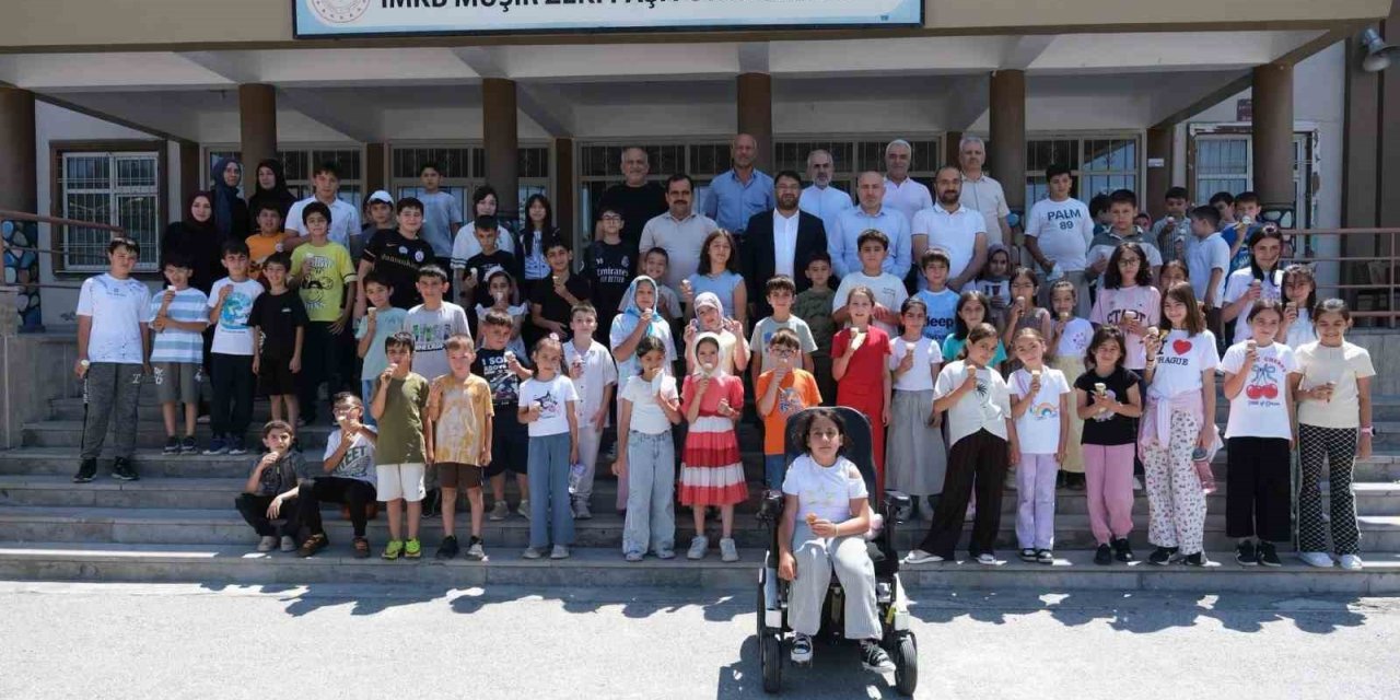 Yaz Kur’an kursunda eğitim ve sosyal etkinlikler bir arada