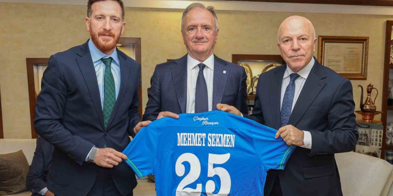 Çaykur Rizespor yönetiminden Erzurum protokolüne ziyaret