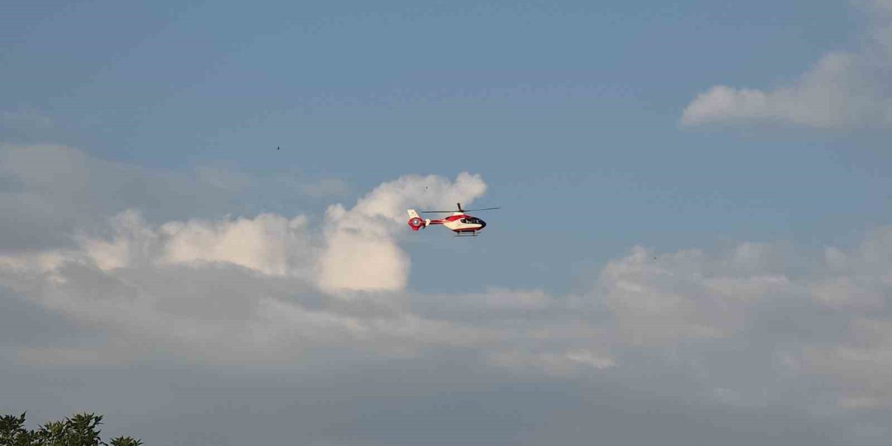 Hamile kadın ambulans helikopter ile Van’a getirildi