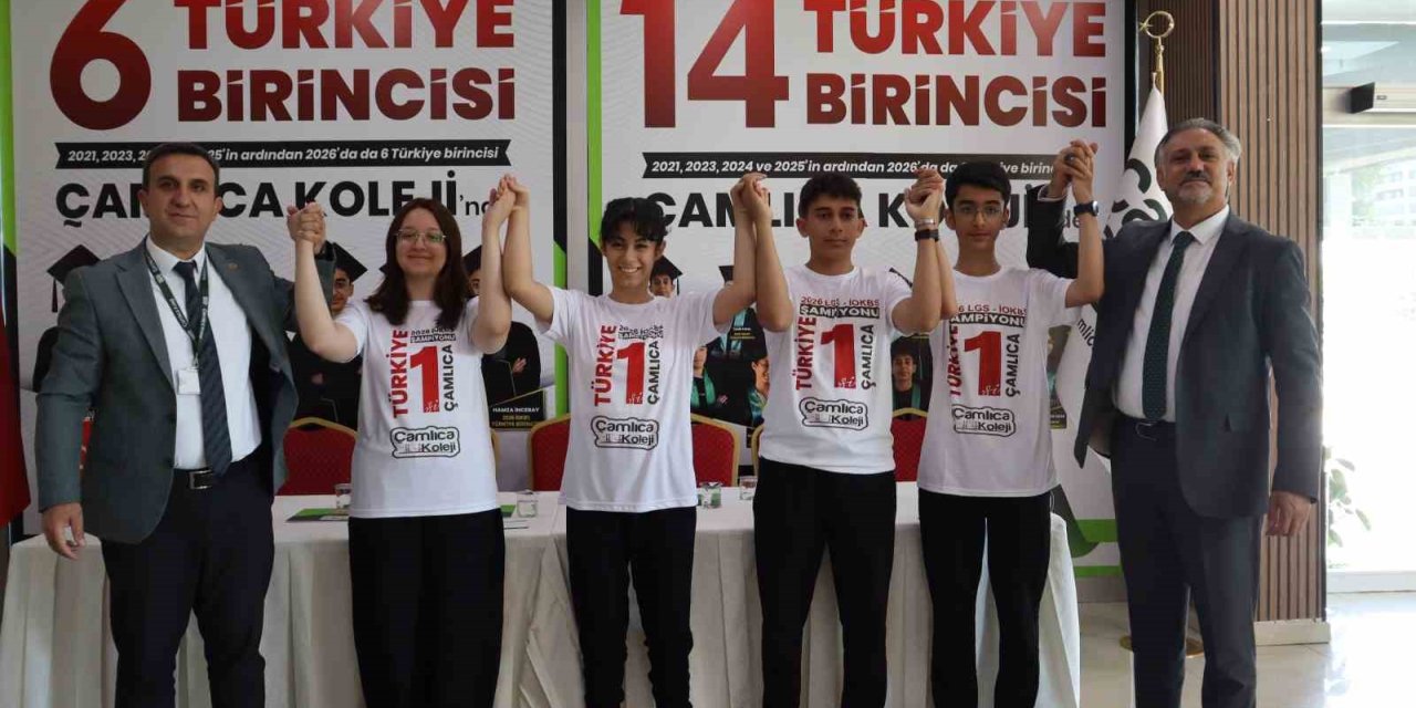 Malatya Çamlıca Koleji, 6 Türkiye birincisi çıkardı