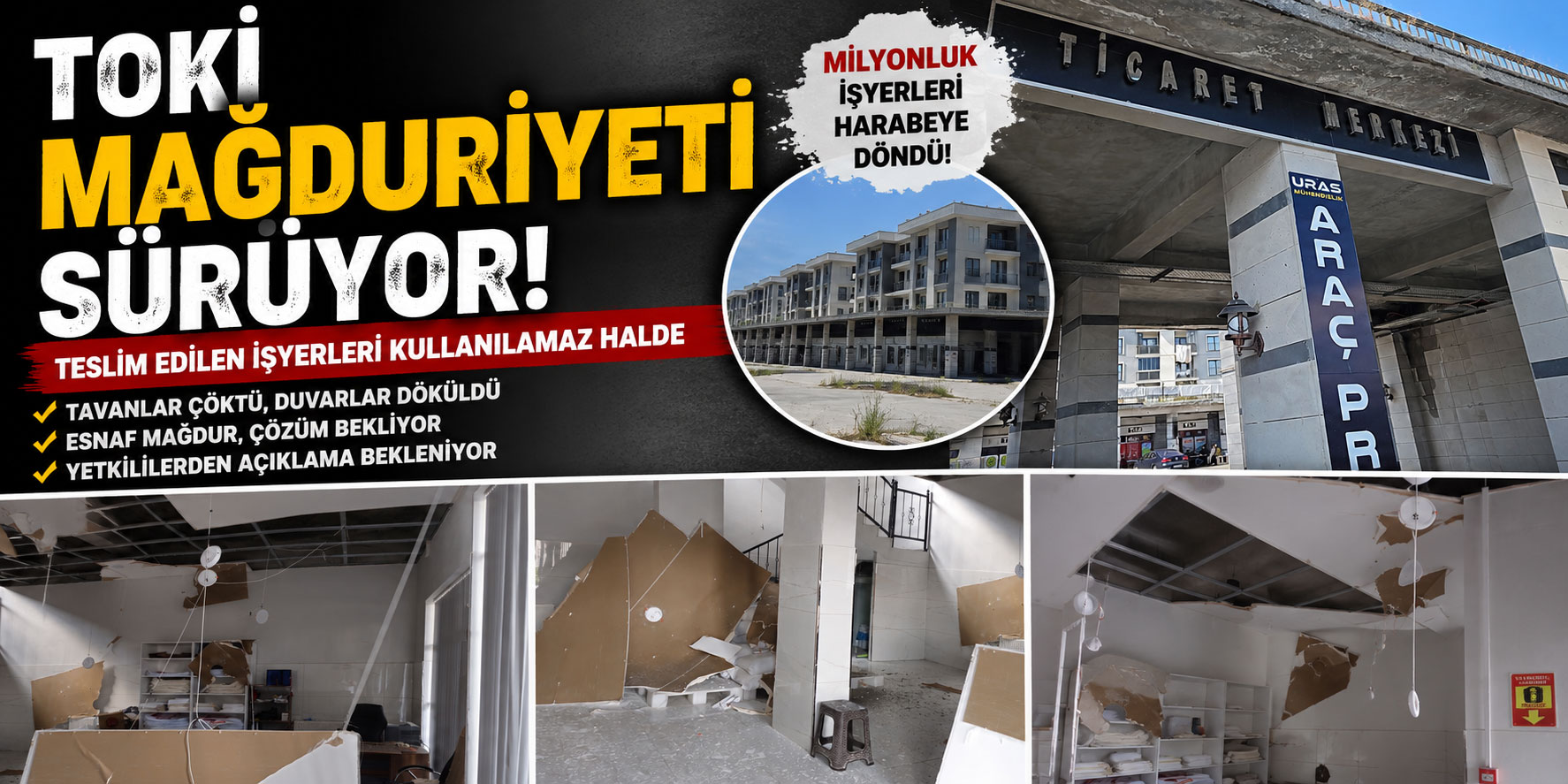 TOKİ Mağduriyeti Sürüyor