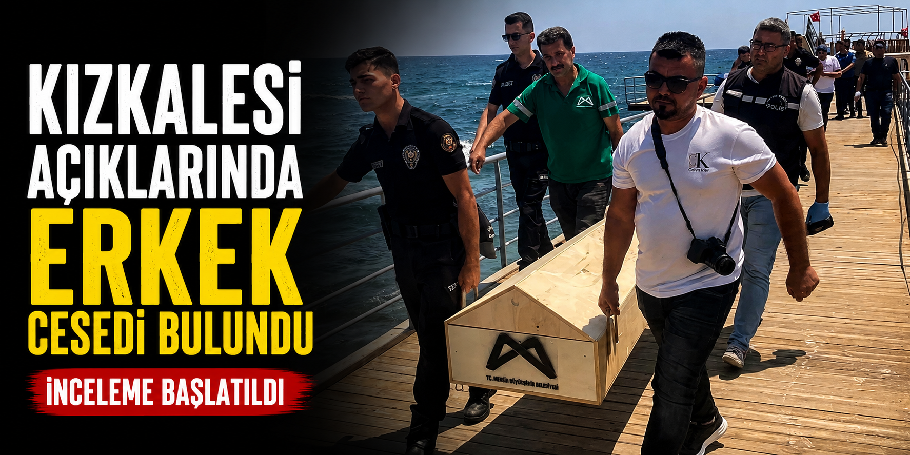 Kızkalesi Açıklarında Erkek Cesedi Bulundu