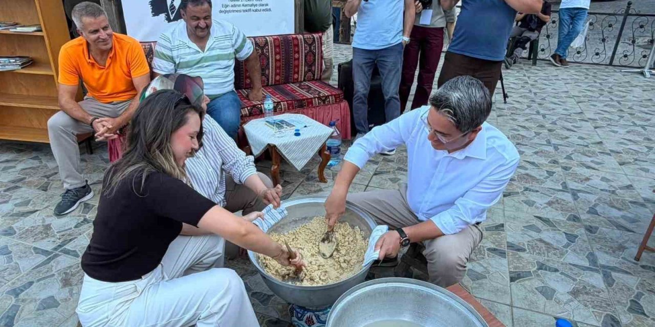 Kemaliye Helvası deneyim atölyesinde tanıtıldı