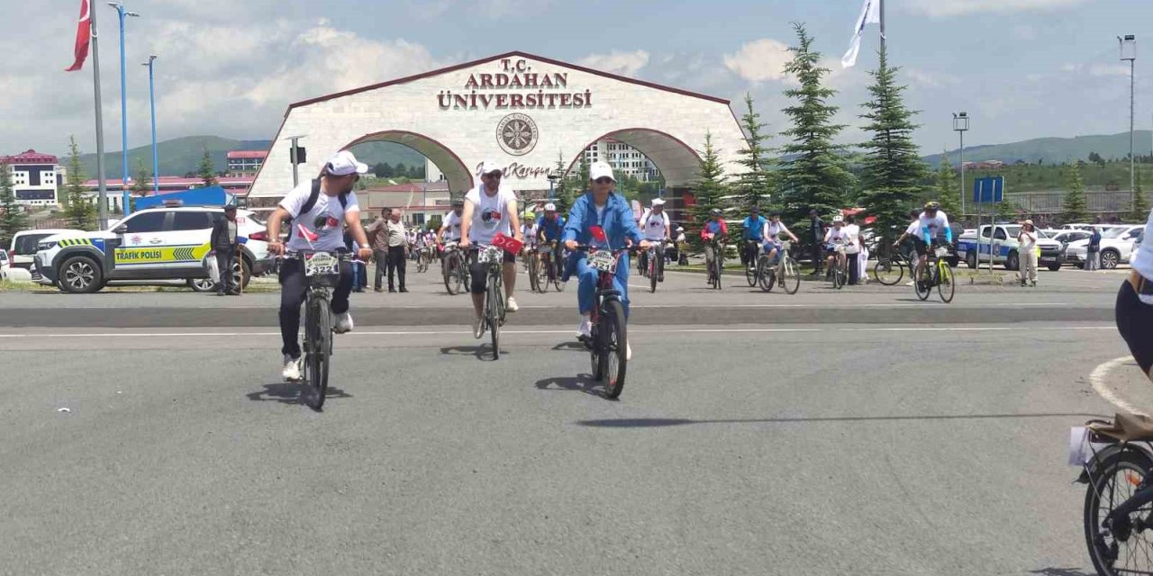 Ardahan’da bisiklet festivali başladı