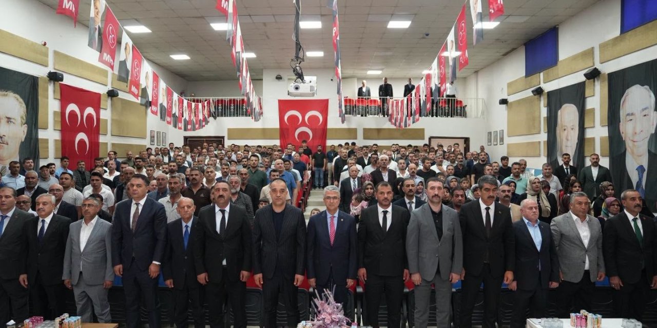 MHP Aşkale ilçe kongresi tamamlandı: Yeni Başkan Raci Gürcan Malli oldu