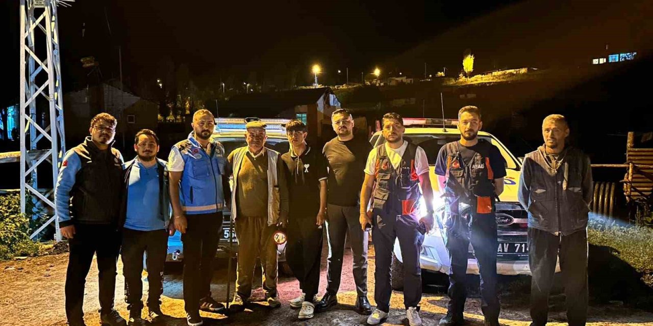 Sarıkamış’ta kaybolan bir kişi bulundu