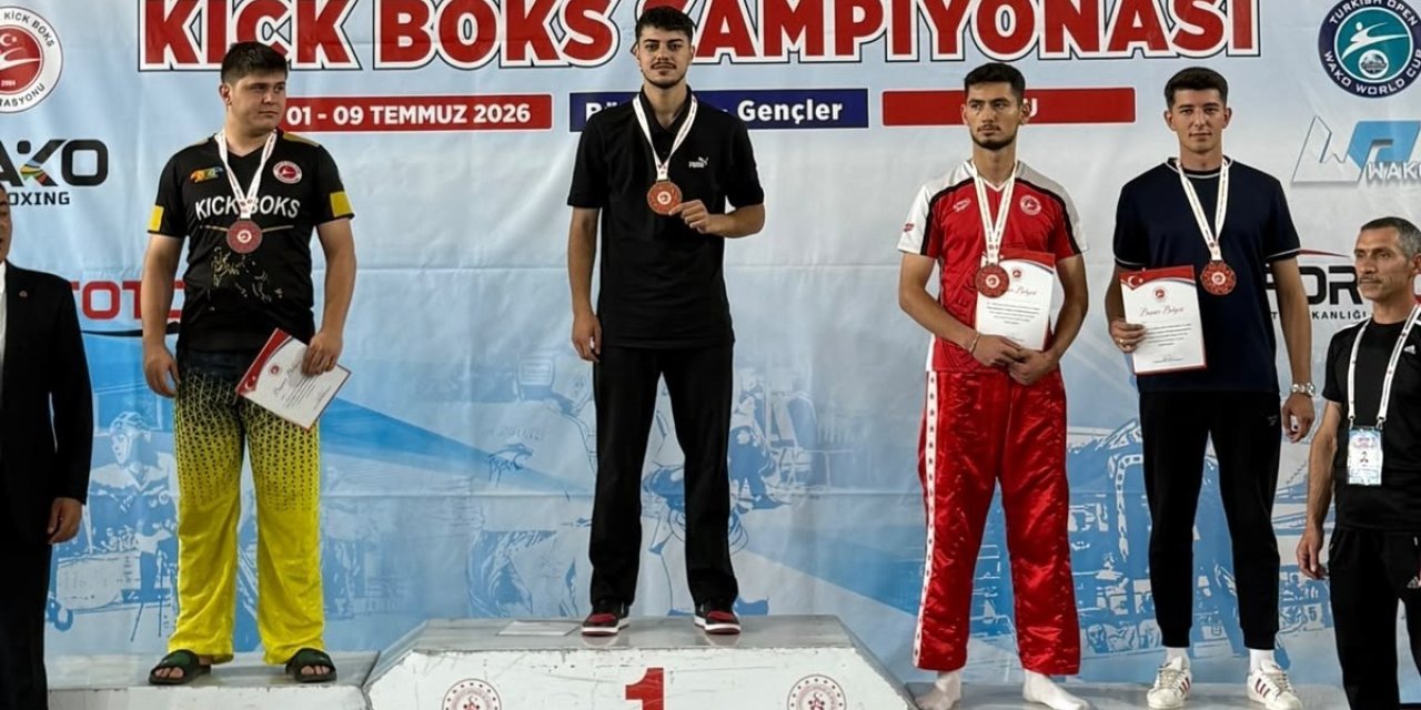 Vanlı sporcu Alim Yönten Türkiye şampiyonu oldu