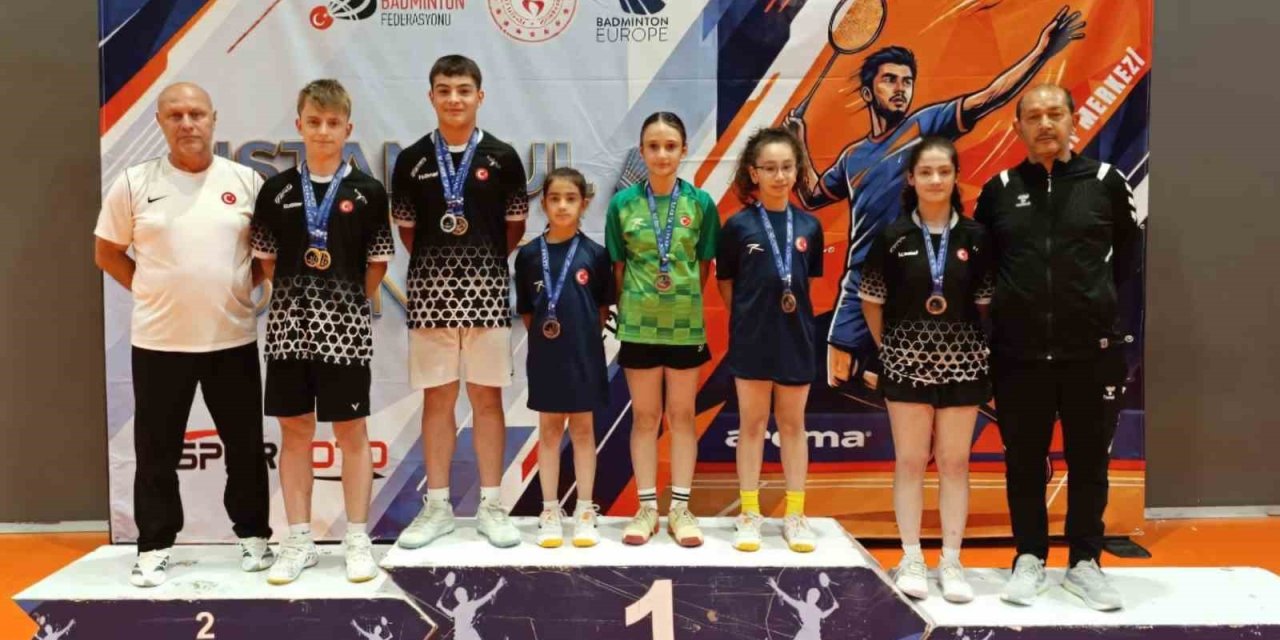 Erzincanlı milli sporculardan uluslararası turnuvada 9 madalya