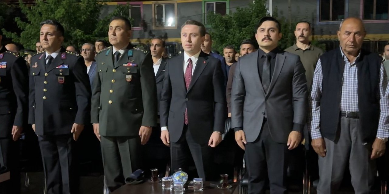Yüksekova’da 15 Temmuz Demokrasi ve Milli Birlik Günü programı