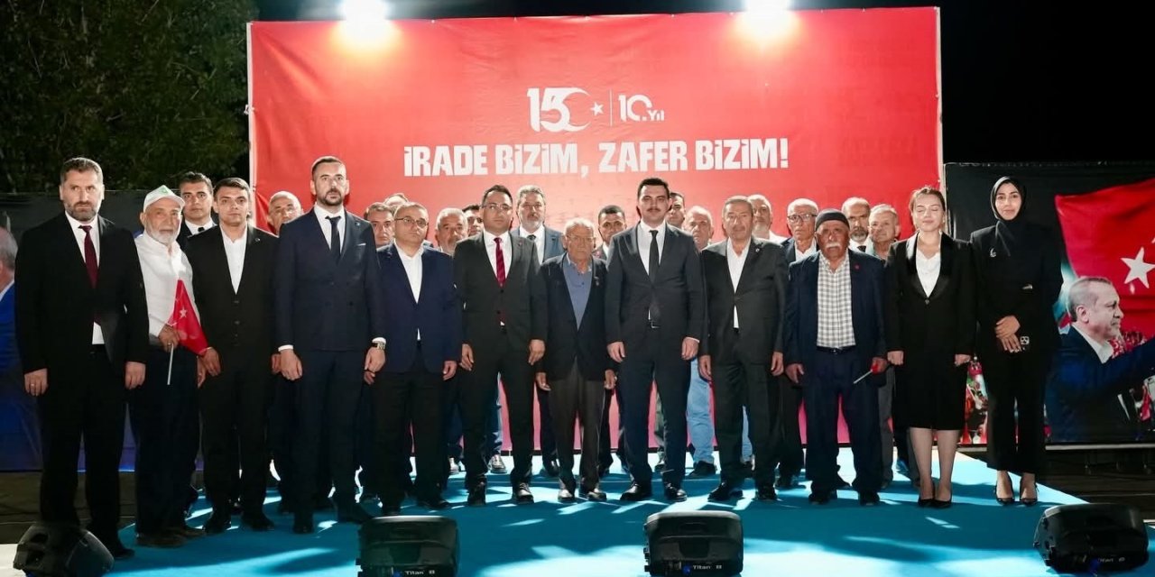 Darende’de 15 Temmuz Demokrasi ve Millî Birlik Günü coşkuyla anıldı