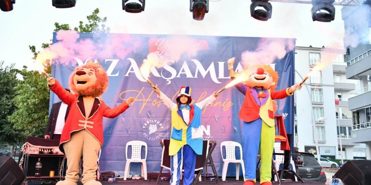Yeşilyurt’ta ‘Yaz Akşamları’ coşkusu
