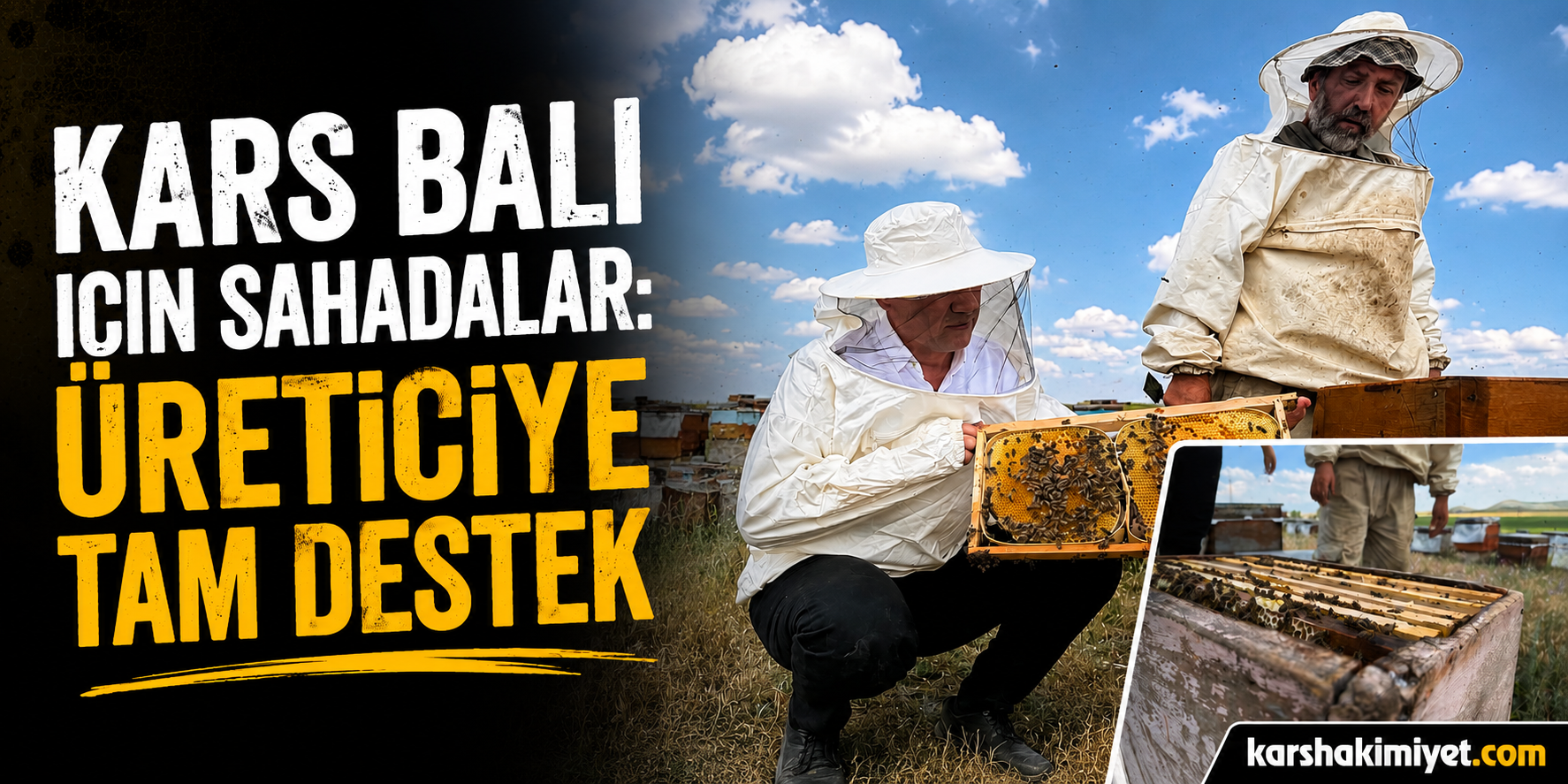 Kars Balı İçin Sahadalar: Üreticiye Tam Destek