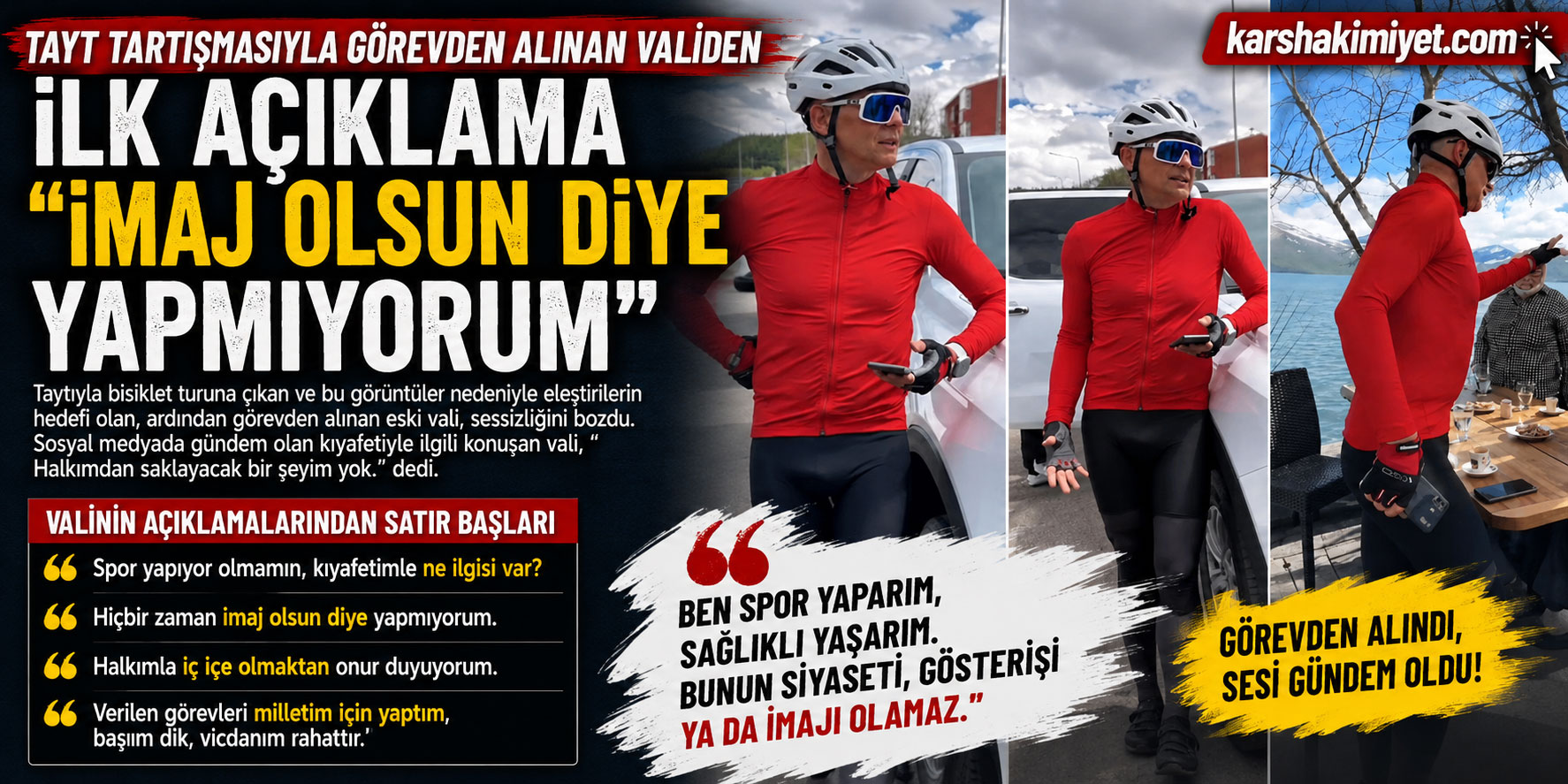 "İmaj Olsun Diye Yapmıyorum": Tayt Tartışmasıyla Görevden Alınan Validen İlk Açıklama