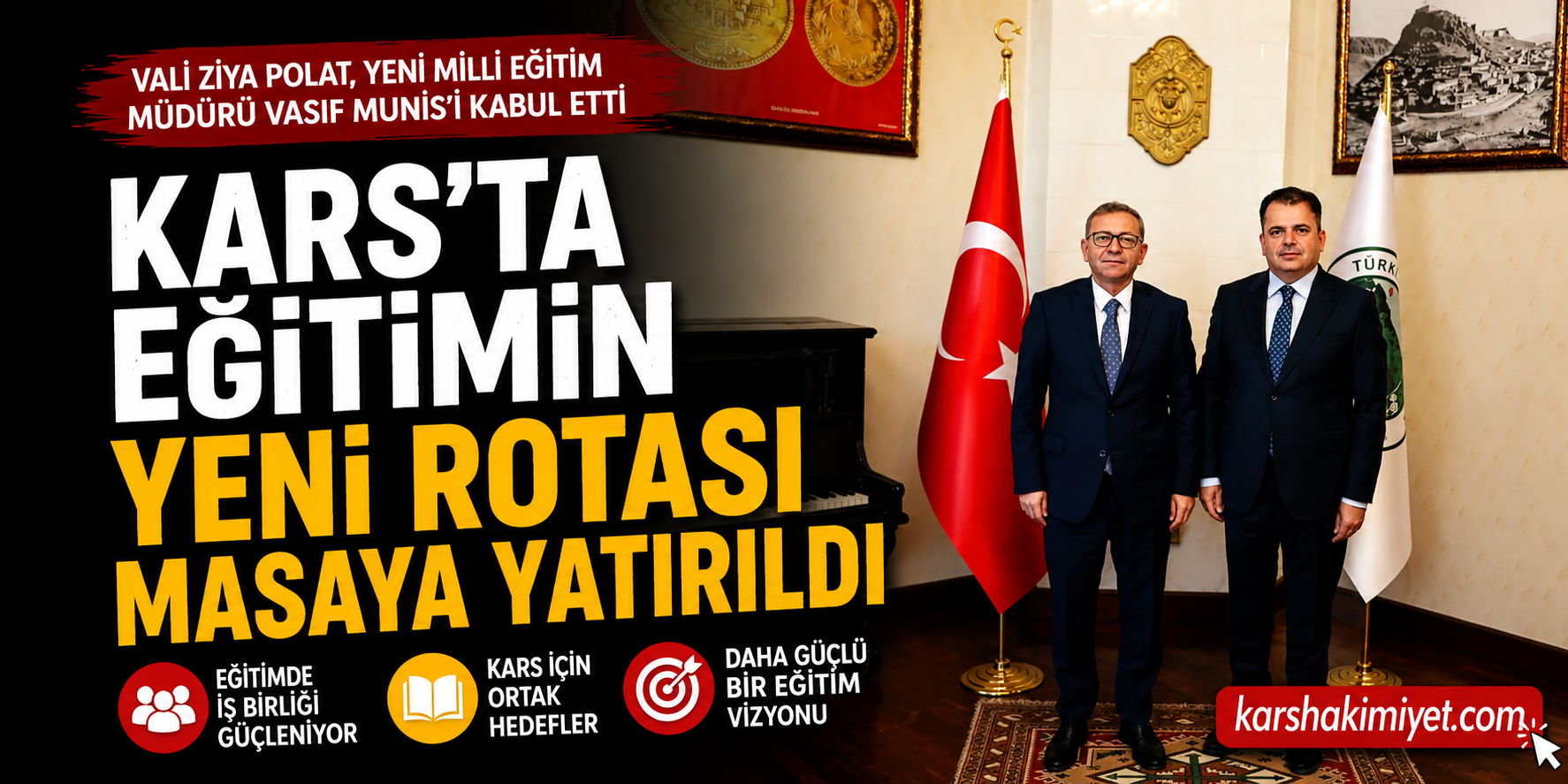 Kars'ta Eğitimin Yeni Rotası Masaya Yatırıldı