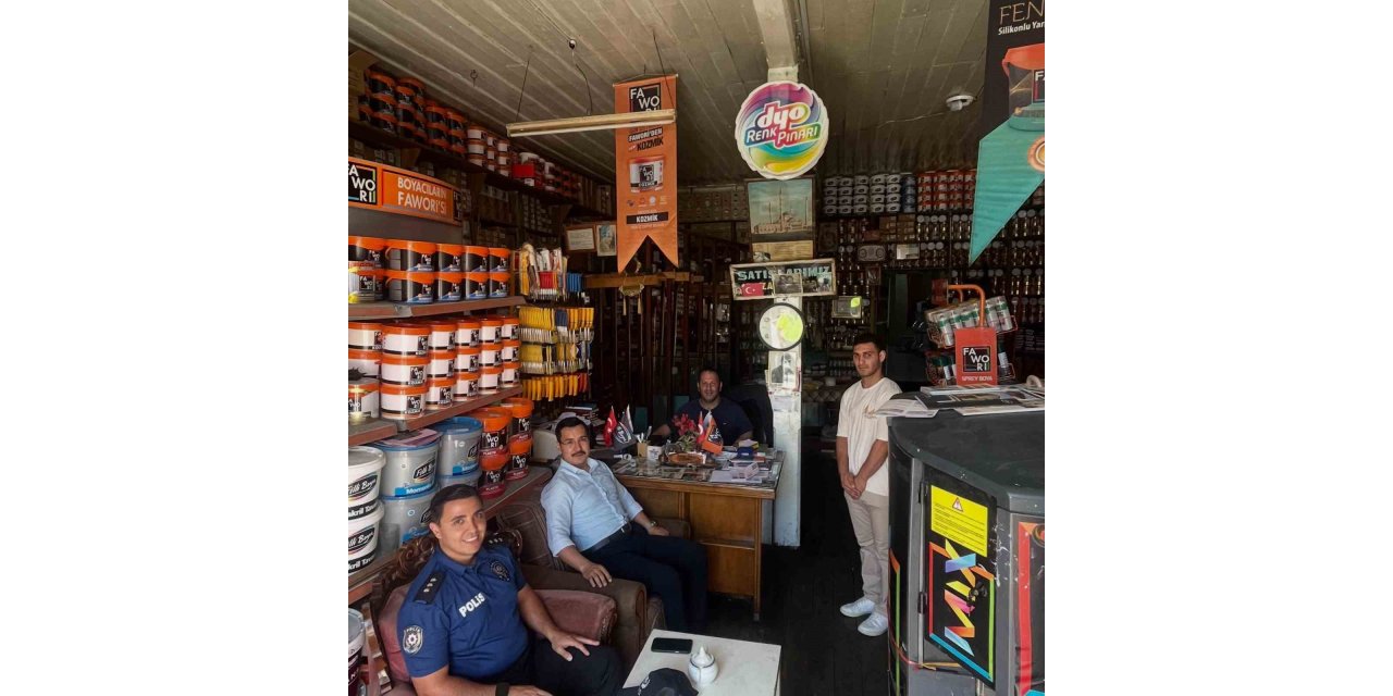Vatandaş odaklı hizmet anlayışıyla dikkat çeken Akyaka Kaymakamı Demirtaş esnaf ile buluştu