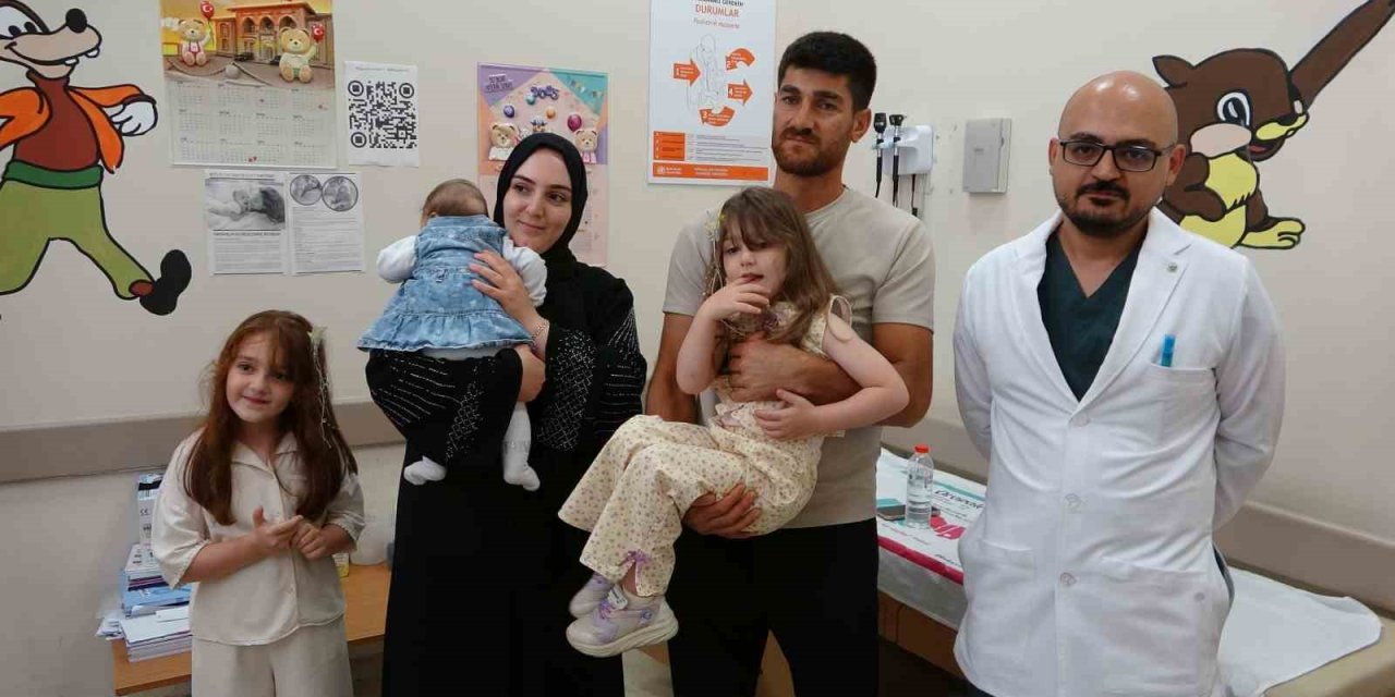 3 yaşındaki Mihrimah saat pili yuttu