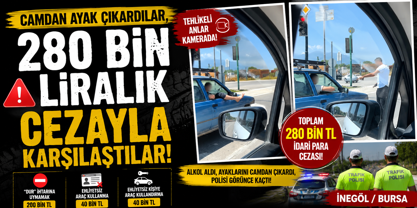 Camdan Ayak Çıkardılar, 280 Bin Liralık Cezayla Karşılaştılar