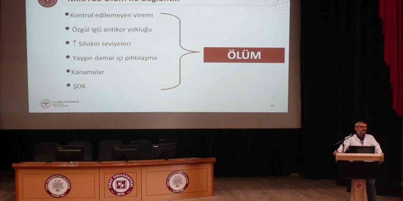 Elazığ’da sağlık çalışanlarına KKKA eğitimi