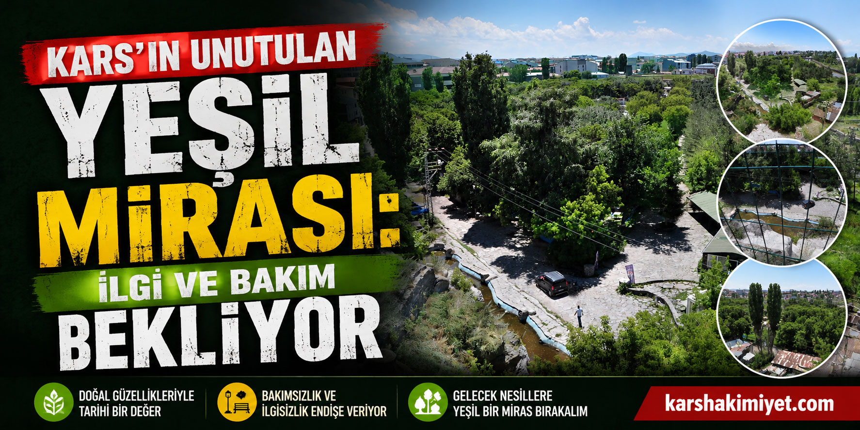 Kars'ın Unutulan Yeşil Mirası: Mesut Yılmaz Parkı İlgi ve Bakım Bekliyor
