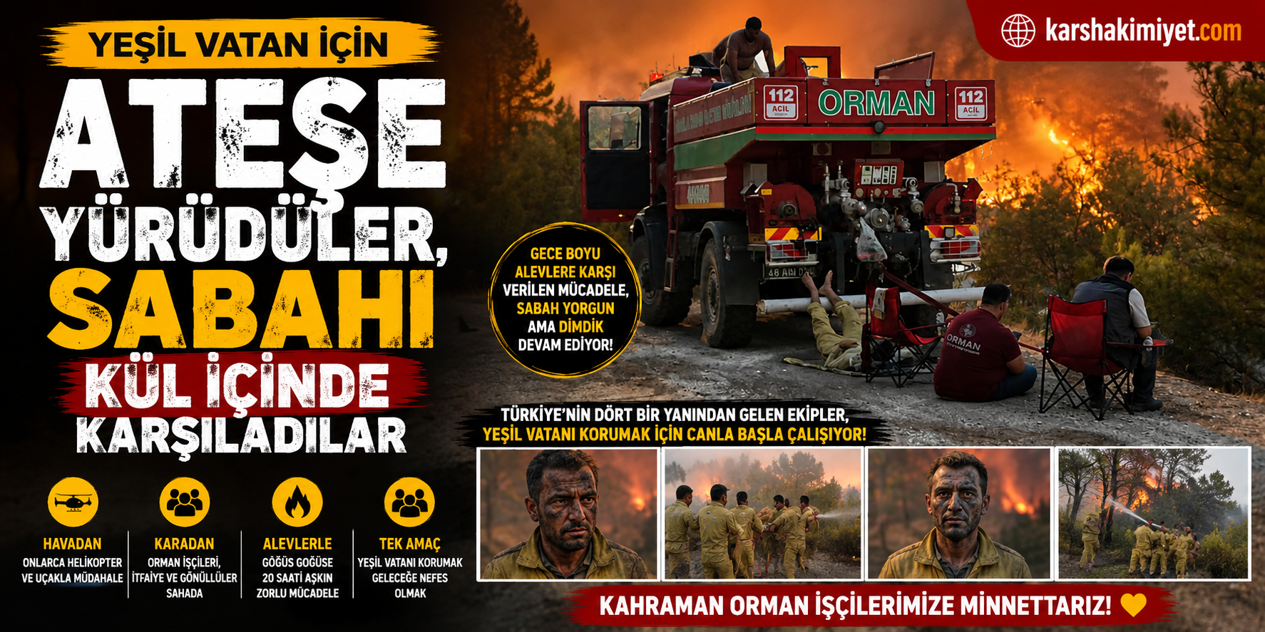 Alevlerin İçine Yürüdüler, Sabahı Kül İçinde Karşıladılar
