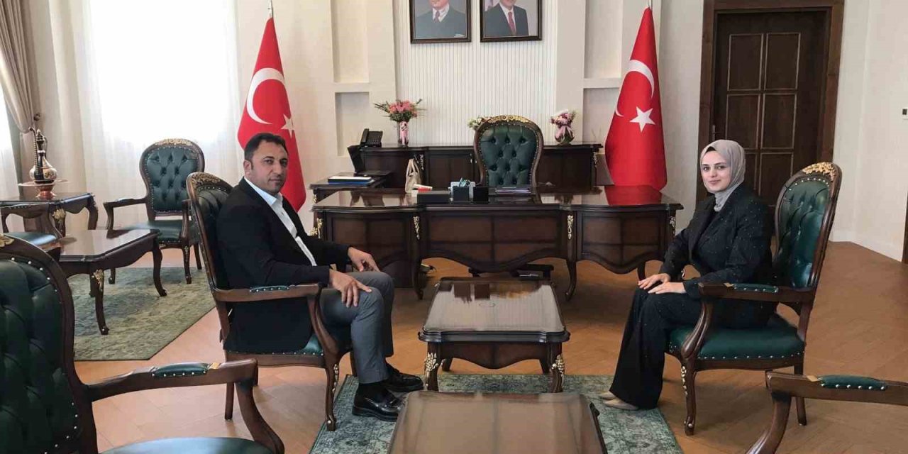 Cengiz’den Kaymakam Bayguş’a hayırlı olsun ziyareti