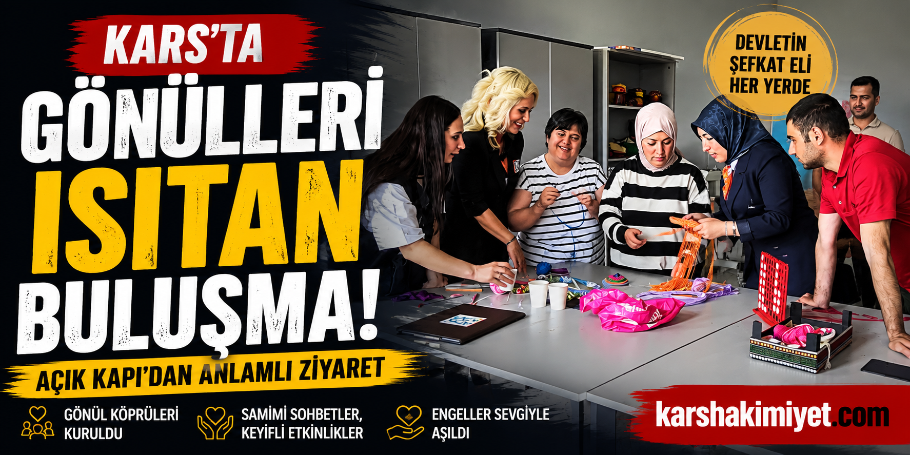 Kars'ta Gönülleri Isıtan Buluşma