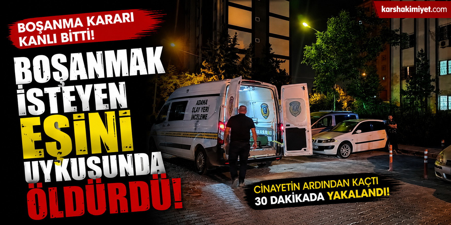Boşanmak İsteyen Eşini Uykusunda Öldürdü