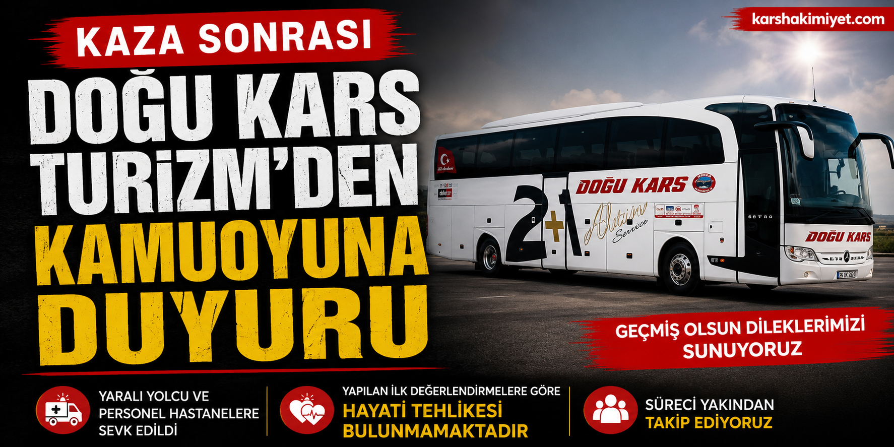 Kaza Sonrası Doğu Kars Turizm'den Kamuoyuna Duyuru