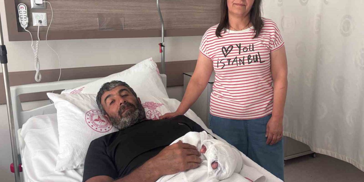 Ayı saldırısından yaralı kurtulan çiftçi yaşadıklarını anlattı: "Kürek olmasaydı sonum ne olurdu bilemedim"