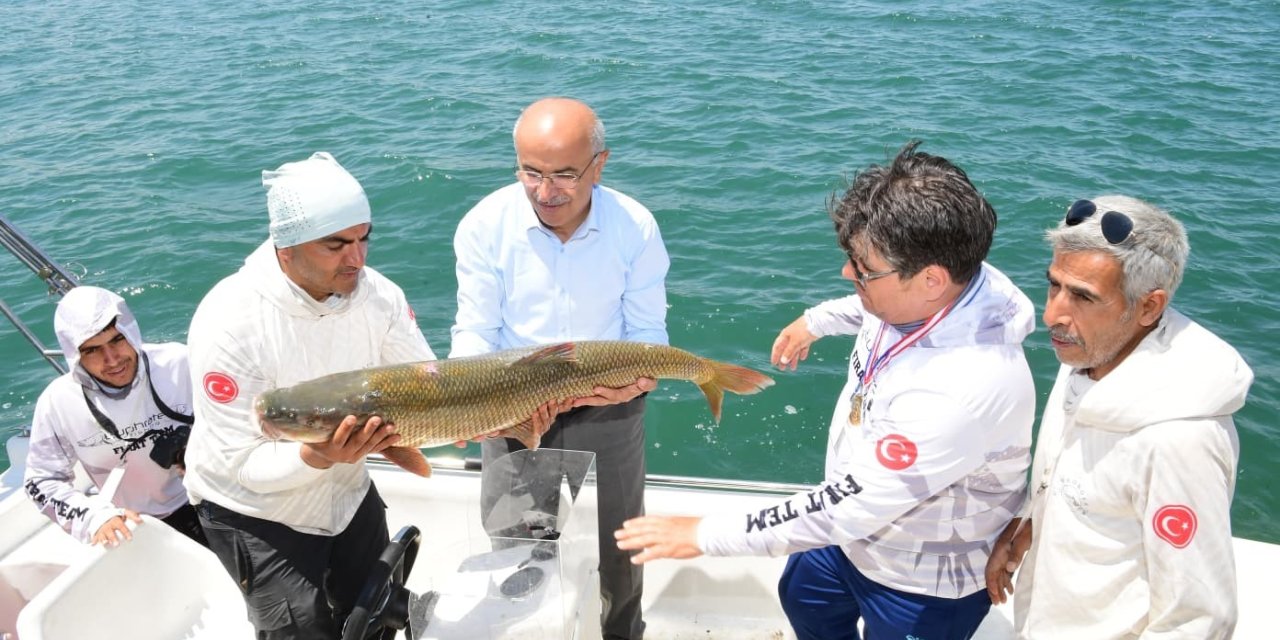 Malatya’da sınırları aşan turna balığı heyecanı