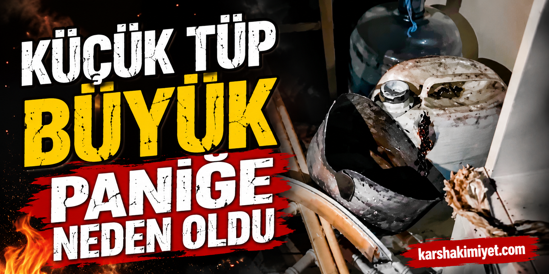 Küçük Tüp Büyük Paniğe Neden Oldu