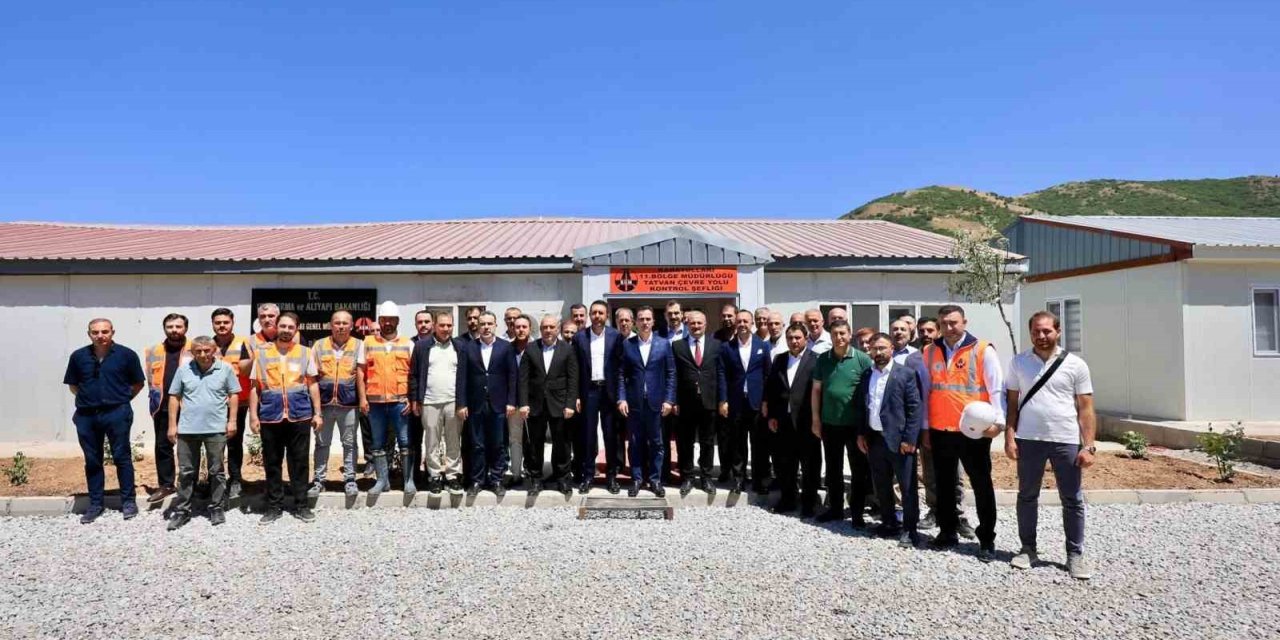 Tatvan çevre yolunda inceleme