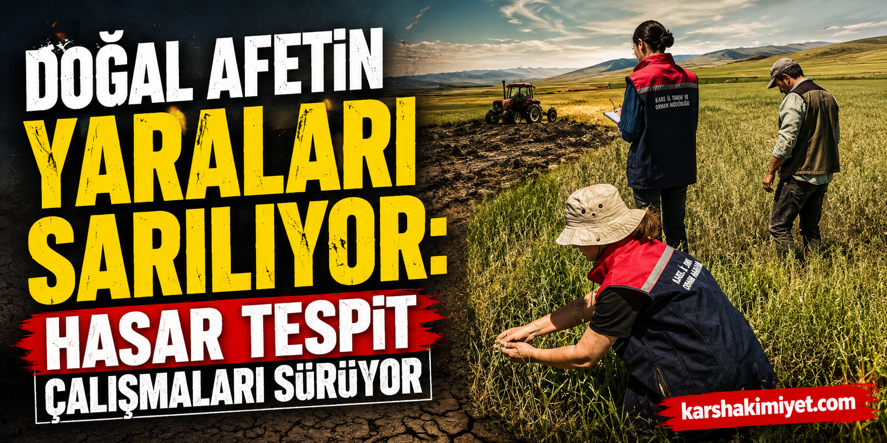 Doğal Afetin Yaraları Sarılıyor: Hasar Tespit Çalışmaları Sürüyor