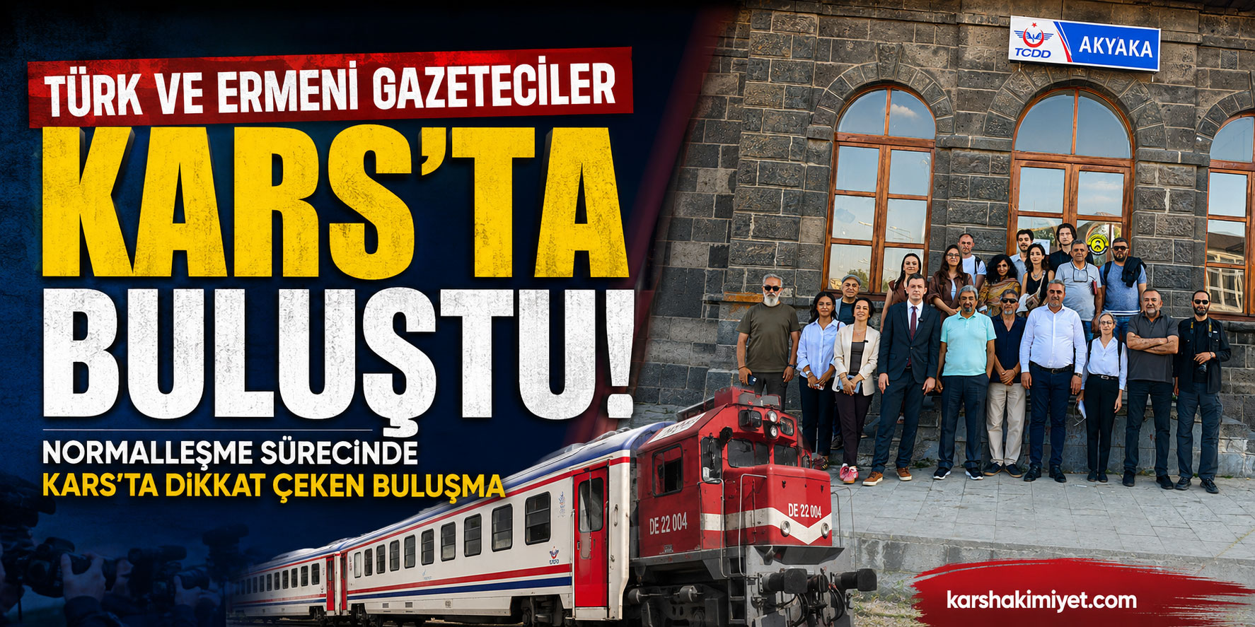 Türk ve Ermeni Gazeteciler Kars'ta Buluştu: Normalleşme Sürecinde Kars'ta Dikkat Çeken Buluşma