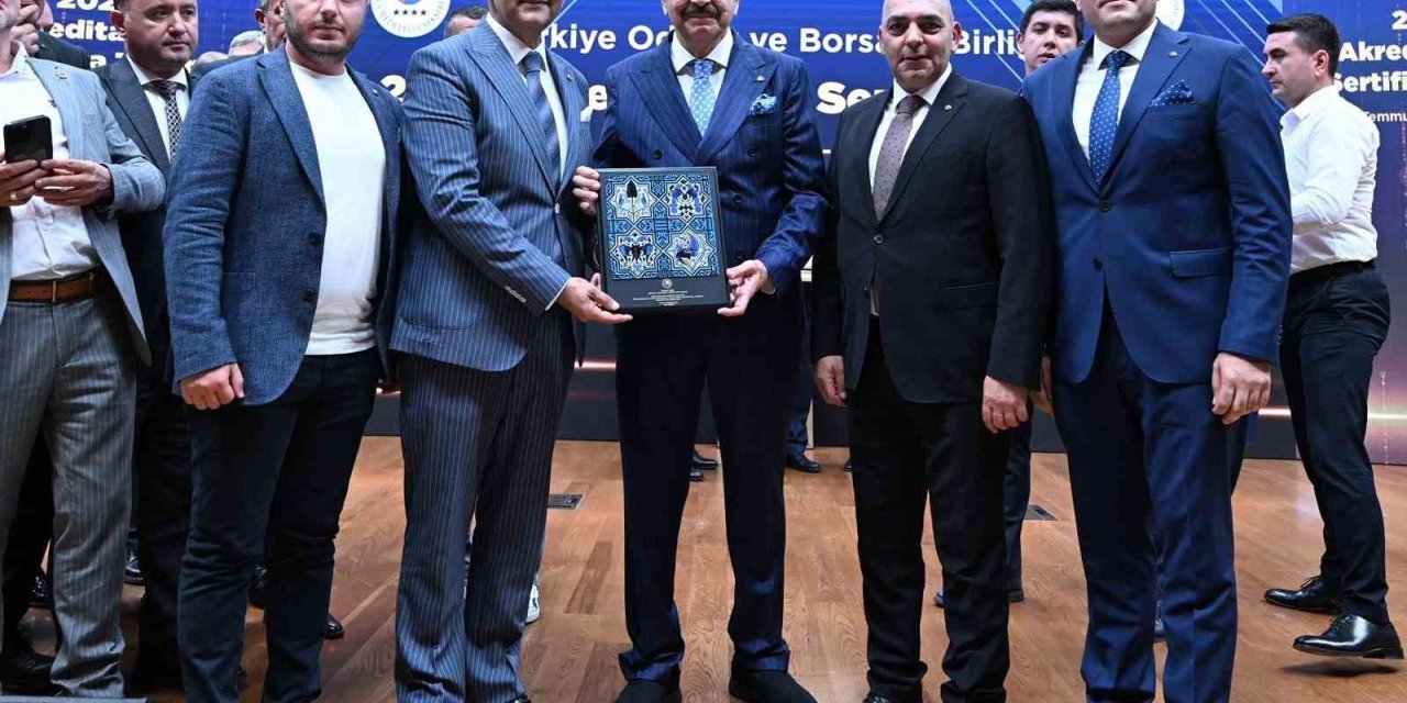 Erzurum Ticaret Borsası’na 5 yıldızlı akreditasyon belgesi