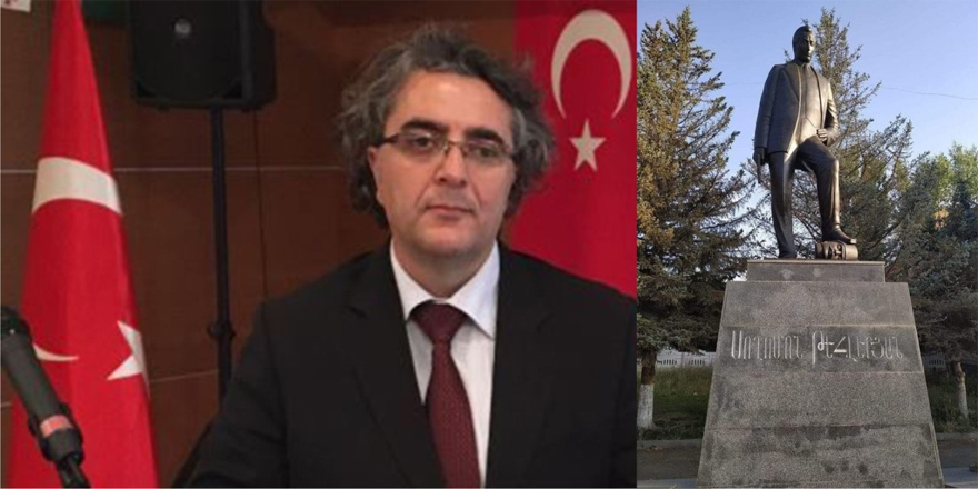 TADEF Genel Başkan Vekili Aydemir’den Ermenistan’da ki heykele tepki
