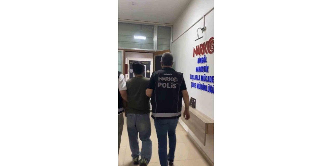 Bingöl’de uyuşturucu operasyonu: 2 tutuklama