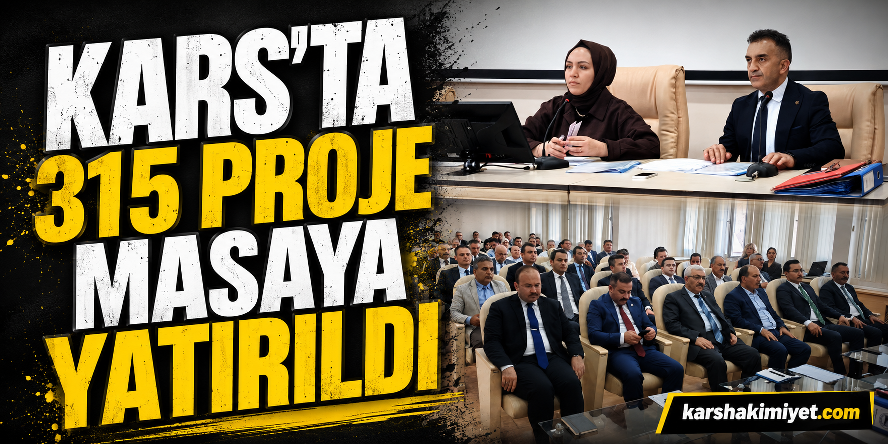 Kars'ta 315 Proje Masaya Yatırıldı