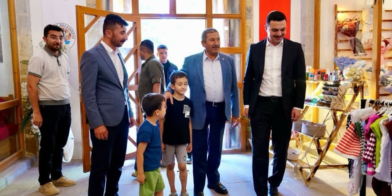 Başkan Bozkurt, Tarihi Yusuf Paşa Bedesteni’nde incelemelerde bulundu