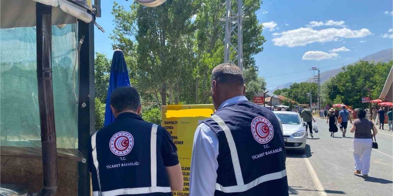 Tunceli’de turistik işletmelere sıkı denetim, 6 firmaya idari yaptırım