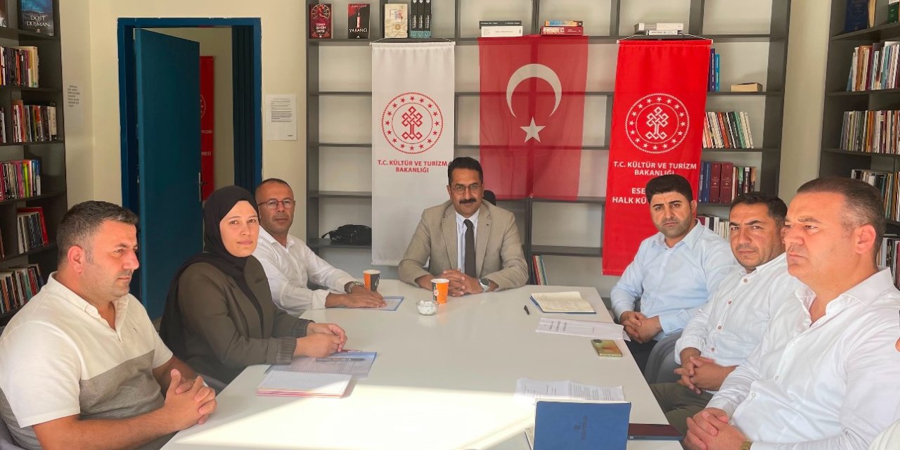 Hakkari’de kütüphaneler arası eşgüdüm toplantısı Esendere’de gerçekleştirildi