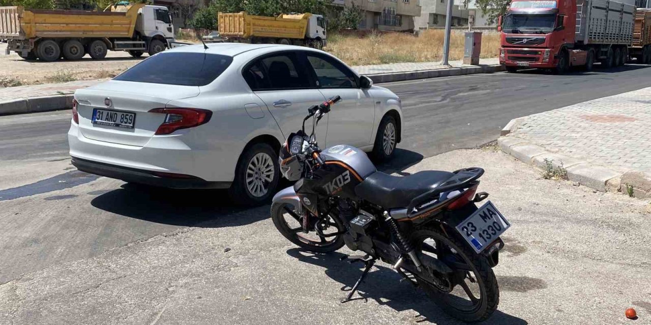 Elazığ’da trafik kazası: 1 yaralı