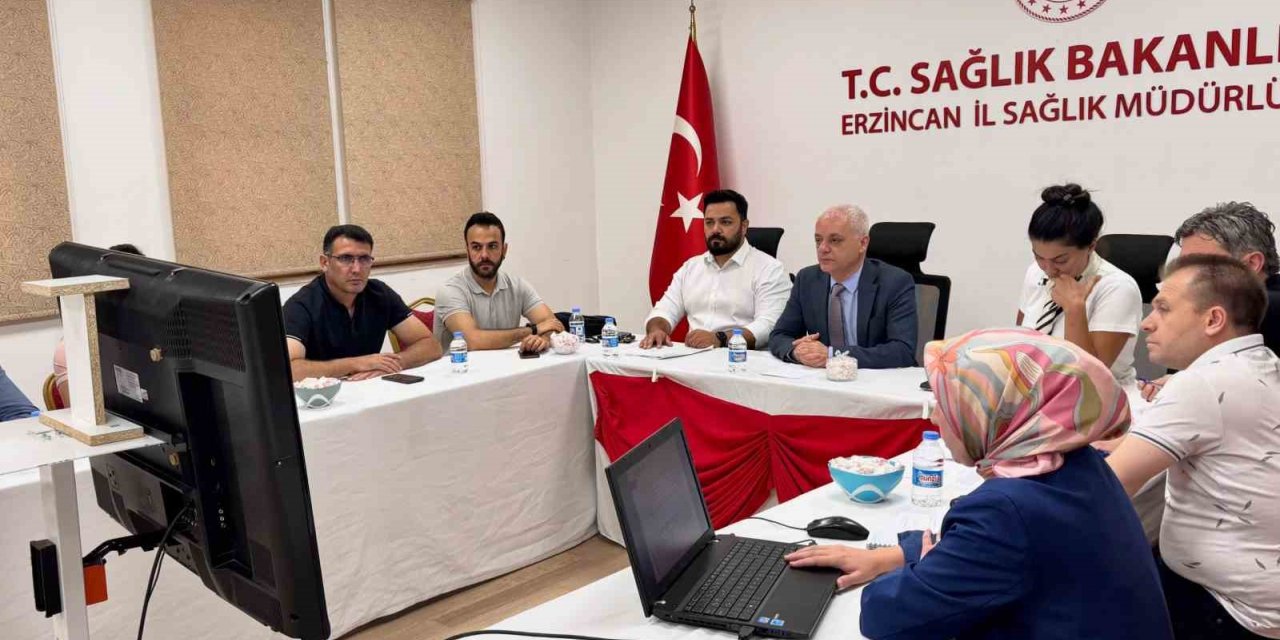 Erzincan’da evde sağlık hizmetlerinde koordinasyon ele alındı