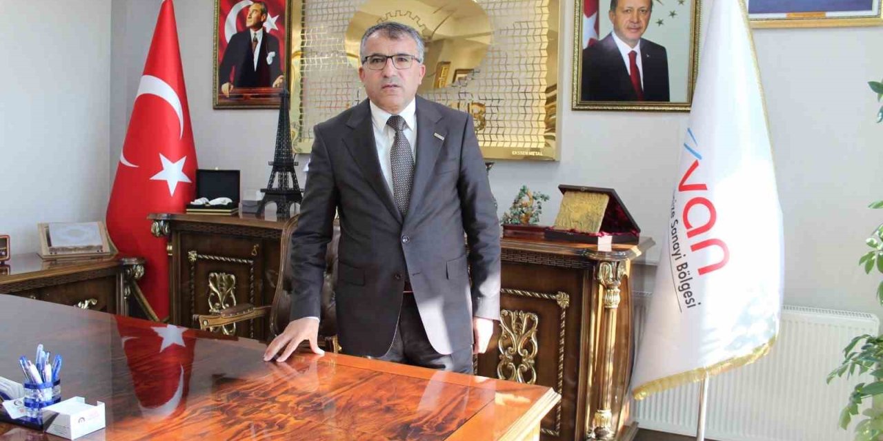 Van OSB Başkanı Aslan’dan yatırımcılara çağrı: "Memleketinize yatırım yapın, hem siz kazanın hem Van kazansın hem de gençlerimiz göç etmesin"