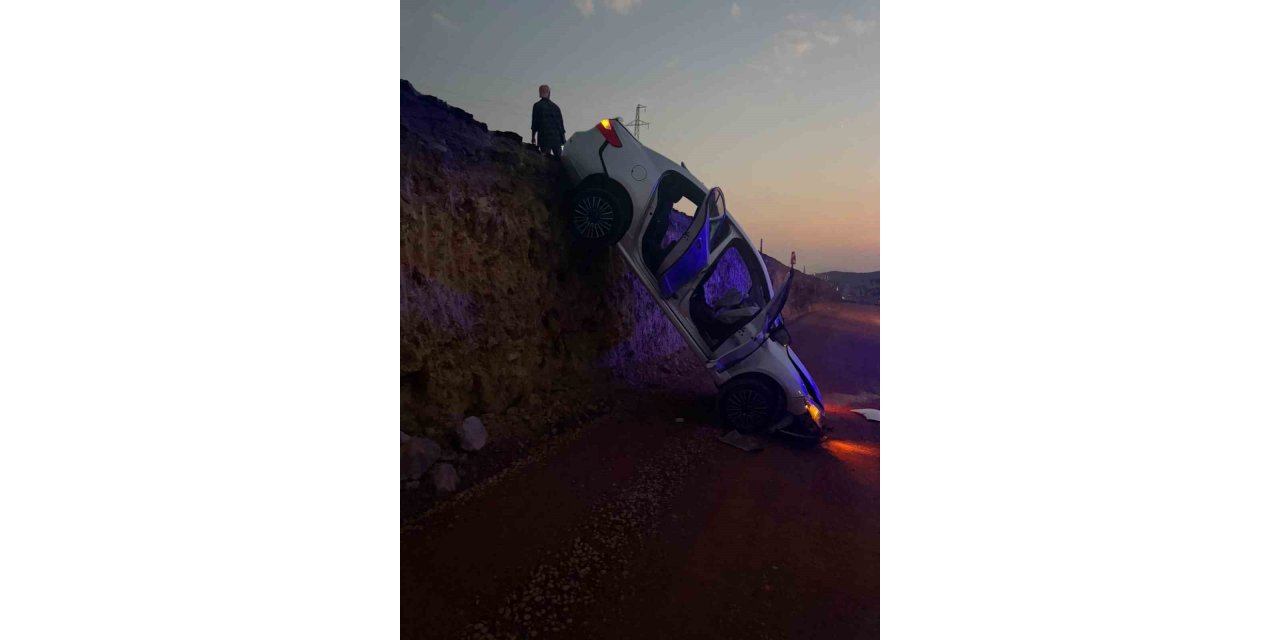 Bingölde trafik kazası: 2 yaralı