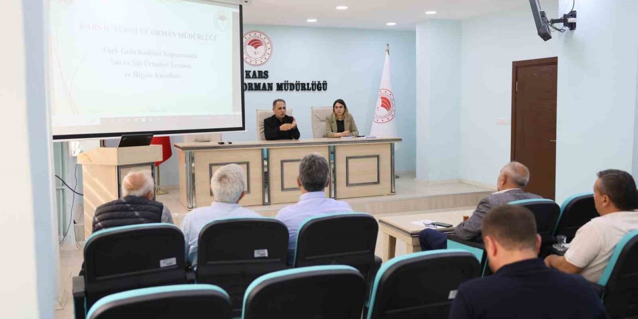 Kars’ta süt ve süt ürünleri üreticilerine güvenilir gıda eğitimi